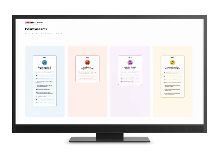 User flow evaluation shown on an Xbox TV